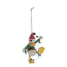 Load image into Gallery viewer, Donald Duck Wrapped in Lights Hanging Ornament