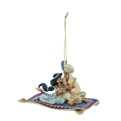 Aladdin and Jasmine Hanging Ornament