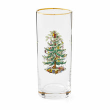 Load image into Gallery viewer, Spode Christmas Tree Set of 4 Highball Glasses