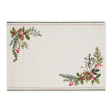 Load image into Gallery viewer, Boughs Of Holly Printed Placemat