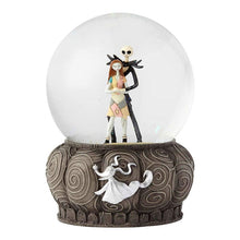 Load image into Gallery viewer, Jack and Sally Nightmare Before Christmas Waterball