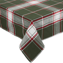 Load image into Gallery viewer, Deck The Halls Plaid Tablecloth - 1.55 x 2.2m