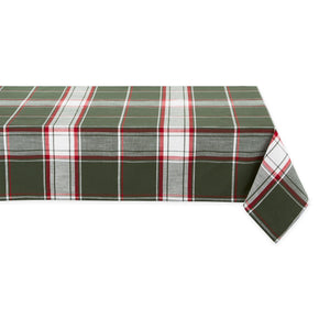 Deck The Halls Plaid Tablecloth - 1.55 x 2.2m