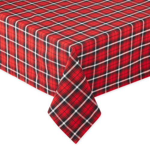 Glad Tidings Plaid Tablecloth - 1.55 x 2.2m