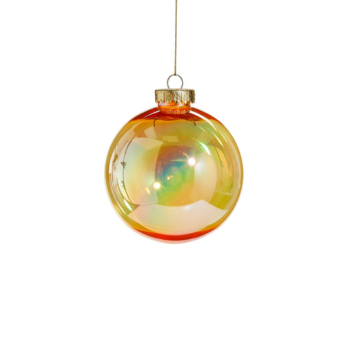 Gold Seamless Iridescent Ball 10cm