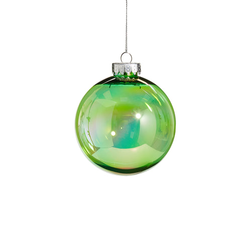 Bright Green Seamless Iridescent Ball 10cm