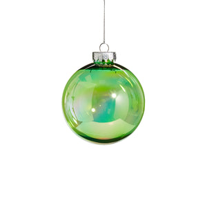 Bright Green Seamless Iridescent Ball 10cm