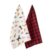 Load image into Gallery viewer, Happy Howlidays Dishtowel Set Of 2