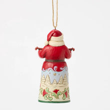 Load image into Gallery viewer, Santa I Heard The Bells Hanging Ornament