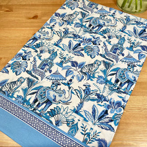 Ulster Weavers Recycled Cotton Tea Towel - India Blue