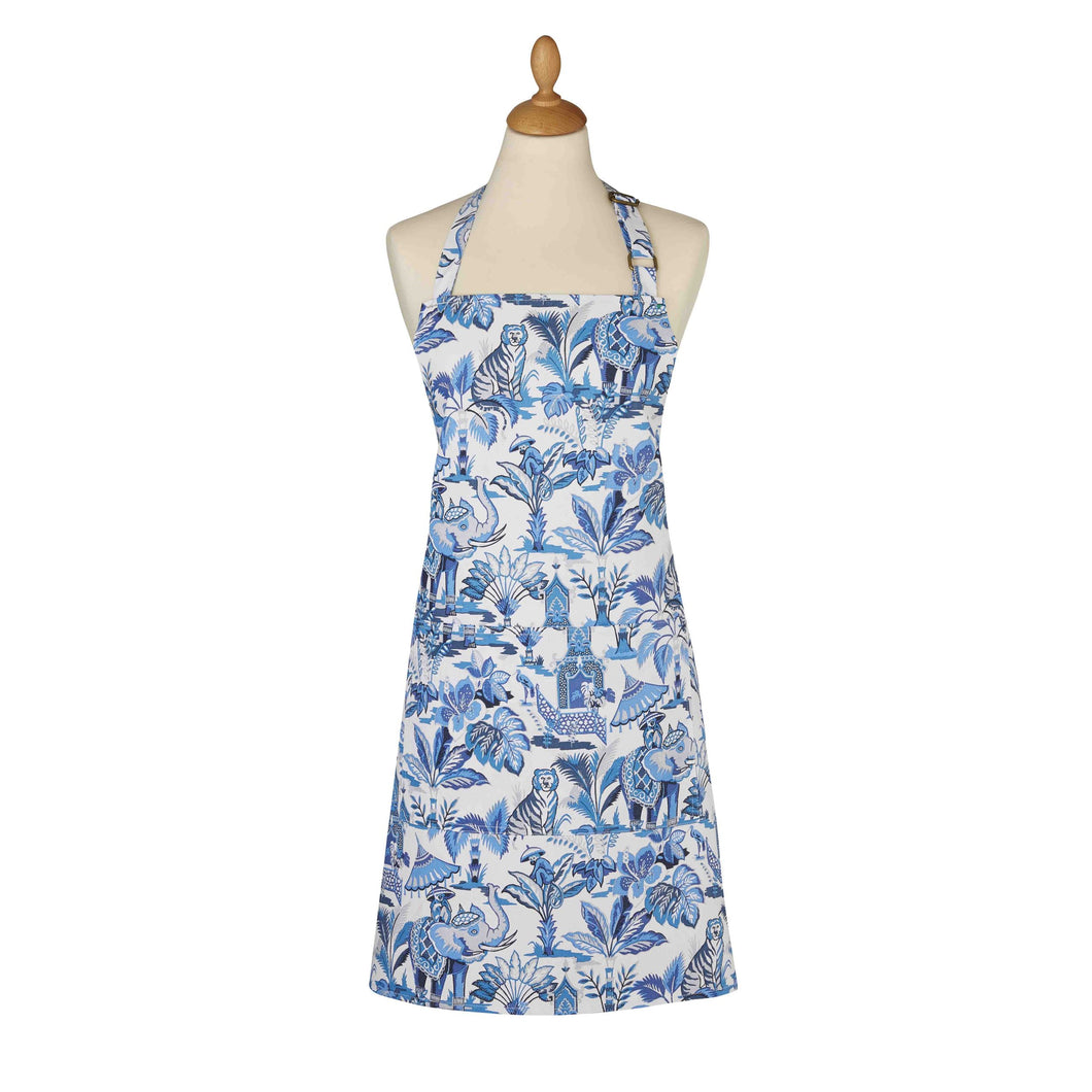 Ulster Weavers Recycled Cotton Apron - India Blue