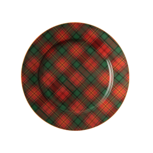 Jenna Clifford Tartan Dinner Plate