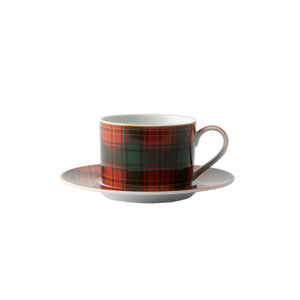 Jenna Clifford Tartan Cup & Saucer in Gift Box