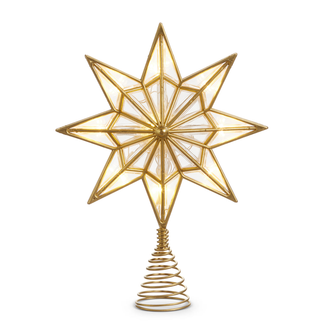 LIGHTED STAR TREE TOPPER