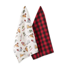 Load image into Gallery viewer, Meowy Christmas Dishtowel Set Of 2