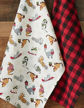 Load image into Gallery viewer, Meowy Christmas Dishtowel Set Of 2