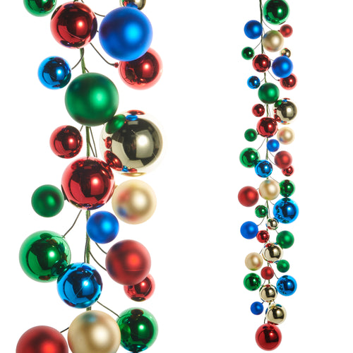 Multicolor Ball Christmas Garland