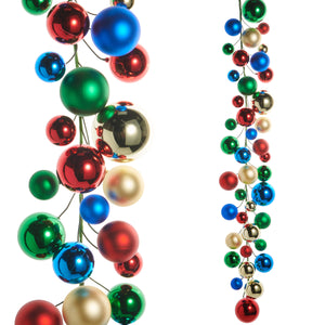 Multicolor Ball Christmas Garland