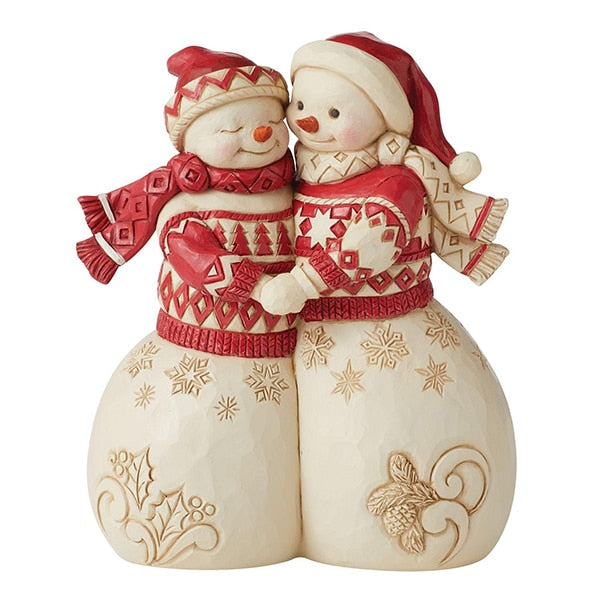 Nordic Noel Snowman Couple