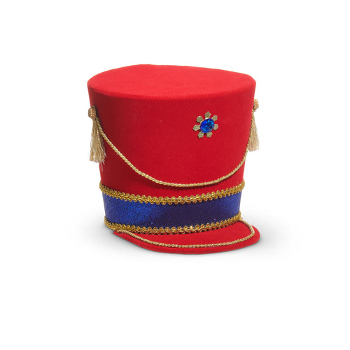 Red Nutcracker Hat Christmas Tree Topper