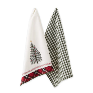 O Tannenbaum Dishtowel Set Of 2