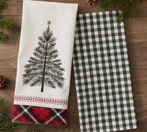 O Tannenbaum Dishtowel Set Of 2