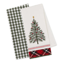 Load image into Gallery viewer, O Tannenbaum Dishtowel Set Of 2