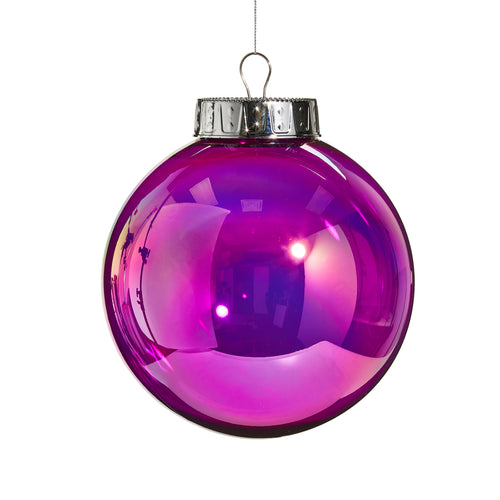 Purple Seamless Iridescent Ball 20cm