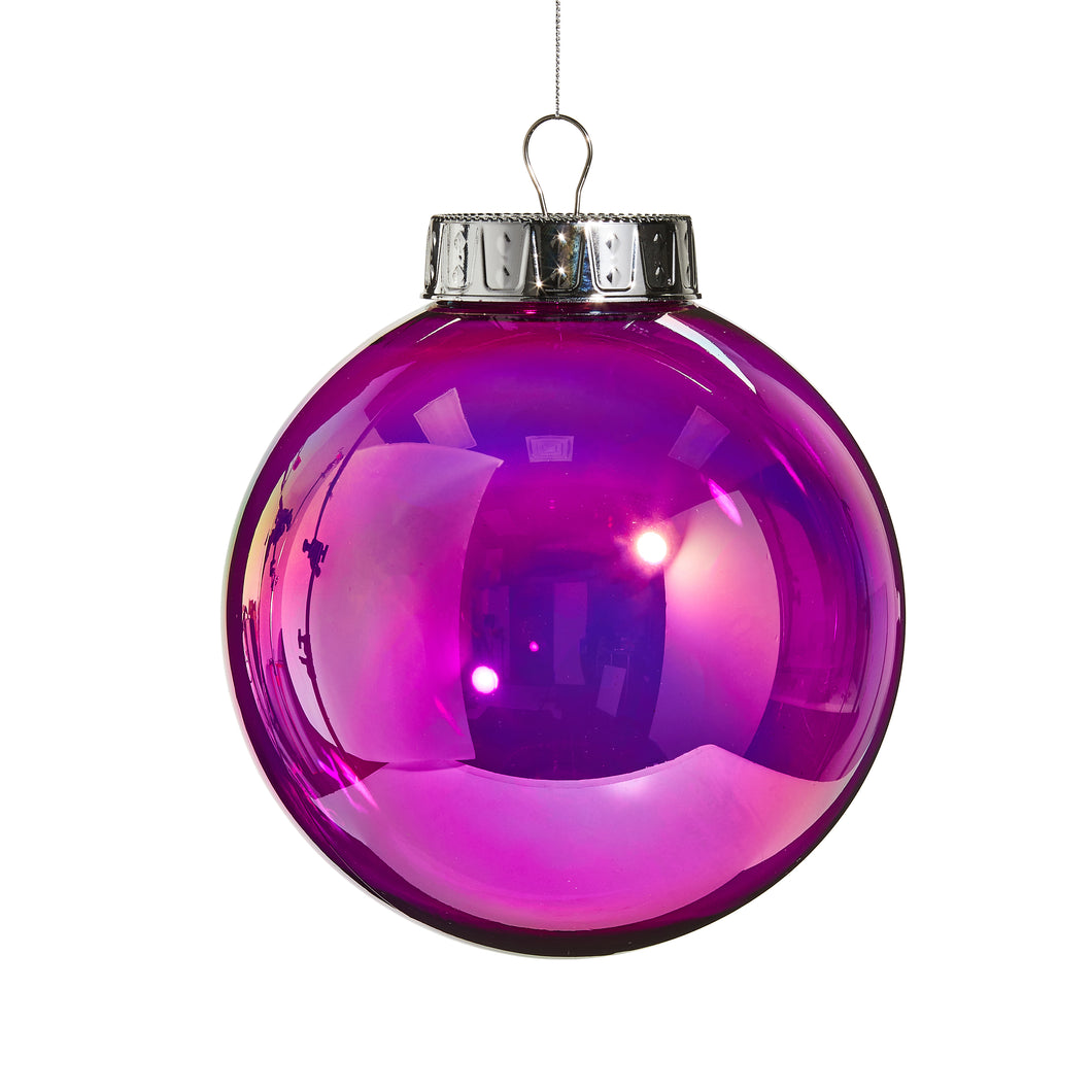 Purple Seamless Iridescent Ball 20cm