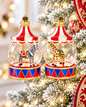 Load image into Gallery viewer, Eric Cortina Carnival Globe Ornament - Giraffe