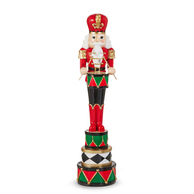 Red, White, and Green Nutcracker Christmas Figure