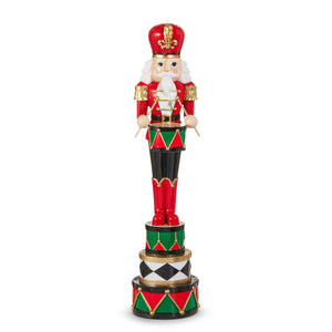 Red, White, and Green Nutcracker Christmas Figure