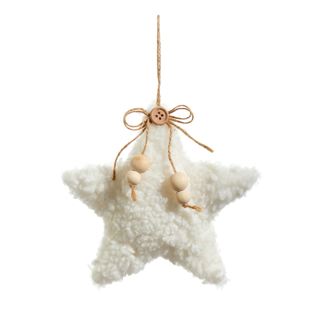 SHERPA STAR HANGING ORNAMENT