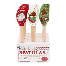 Load image into Gallery viewer, Santa&#39;s Favorite Silicone Spatula HO HO HO