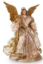 Load image into Gallery viewer, Victorian Angel Tree Topper - Light Pink Coat