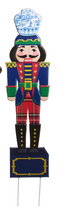 Load image into Gallery viewer, Noble Nutcracker Yard Stake - Blue Jacket