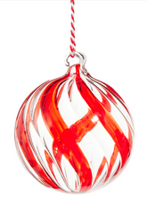 Load image into Gallery viewer, Peppermint Swirl Candy Hanging Ornament