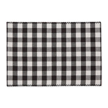 Load image into Gallery viewer, Sleigh Bells Plaid Embellished Placemat