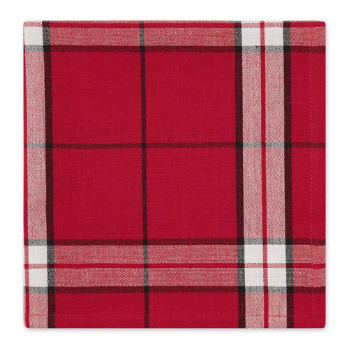 Sleigh Bells Plaid Napkin