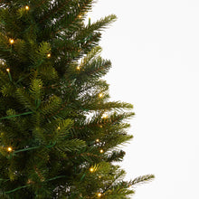 Load image into Gallery viewer, Pre-Lit Norway Spruce Tree in Barrel Pot - 160cm