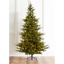 Load image into Gallery viewer, Pre-Lit Balsam Fir Tree - 2.8m Slim