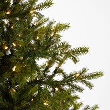 Load image into Gallery viewer, Pre-Lit Balsam Fir Tree - 2.4m Slim