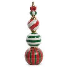 Load image into Gallery viewer, Large Traditional Red and Green Finial