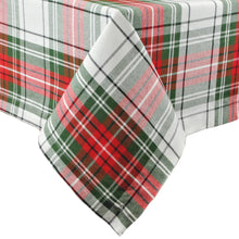 Load image into Gallery viewer, Xmas Plaid 1,8m ROUND Tablecloth