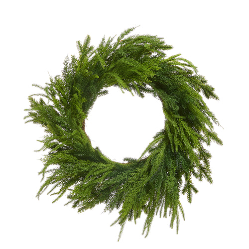 Real Feel Mixed Cedar Christmas Wreath