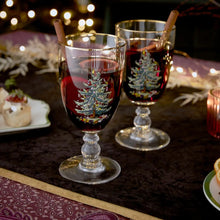 Load image into Gallery viewer, Spode Christmas Tree Set of 4 Goblets