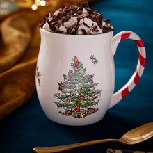 Load image into Gallery viewer, Spode Christmas Tree Candy Cane Mug