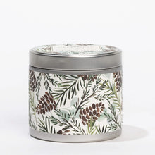 Load image into Gallery viewer, Silver Spruce Tin Candle