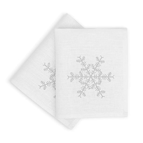 Ulster Weavers Recycled Cotton Napkin (2 pack) - Snowflake White