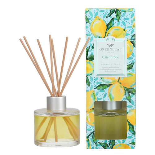 Citron Sol Reed Diffuser Set